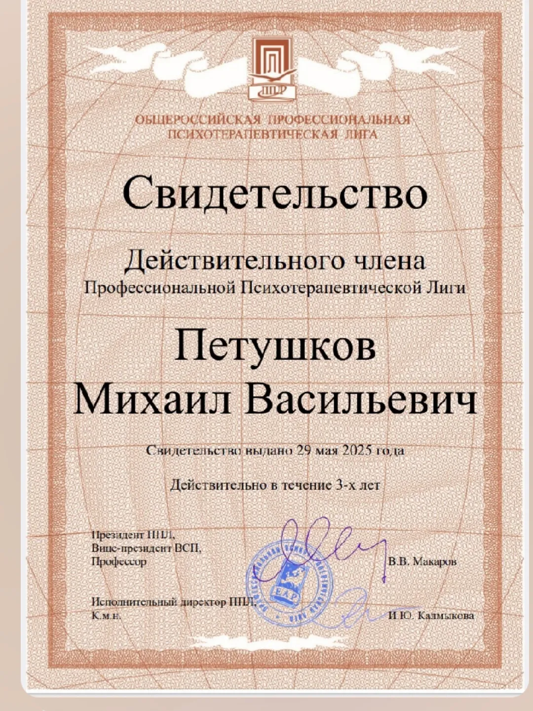Петушков Михаил Васильевич