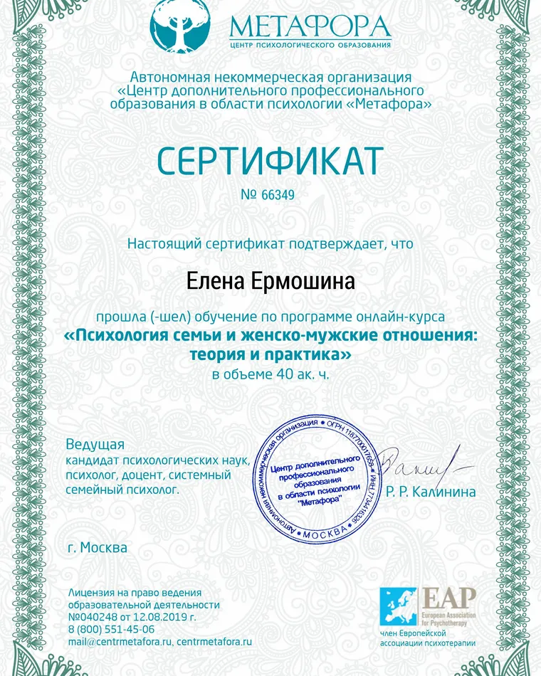 Елена Ермошина